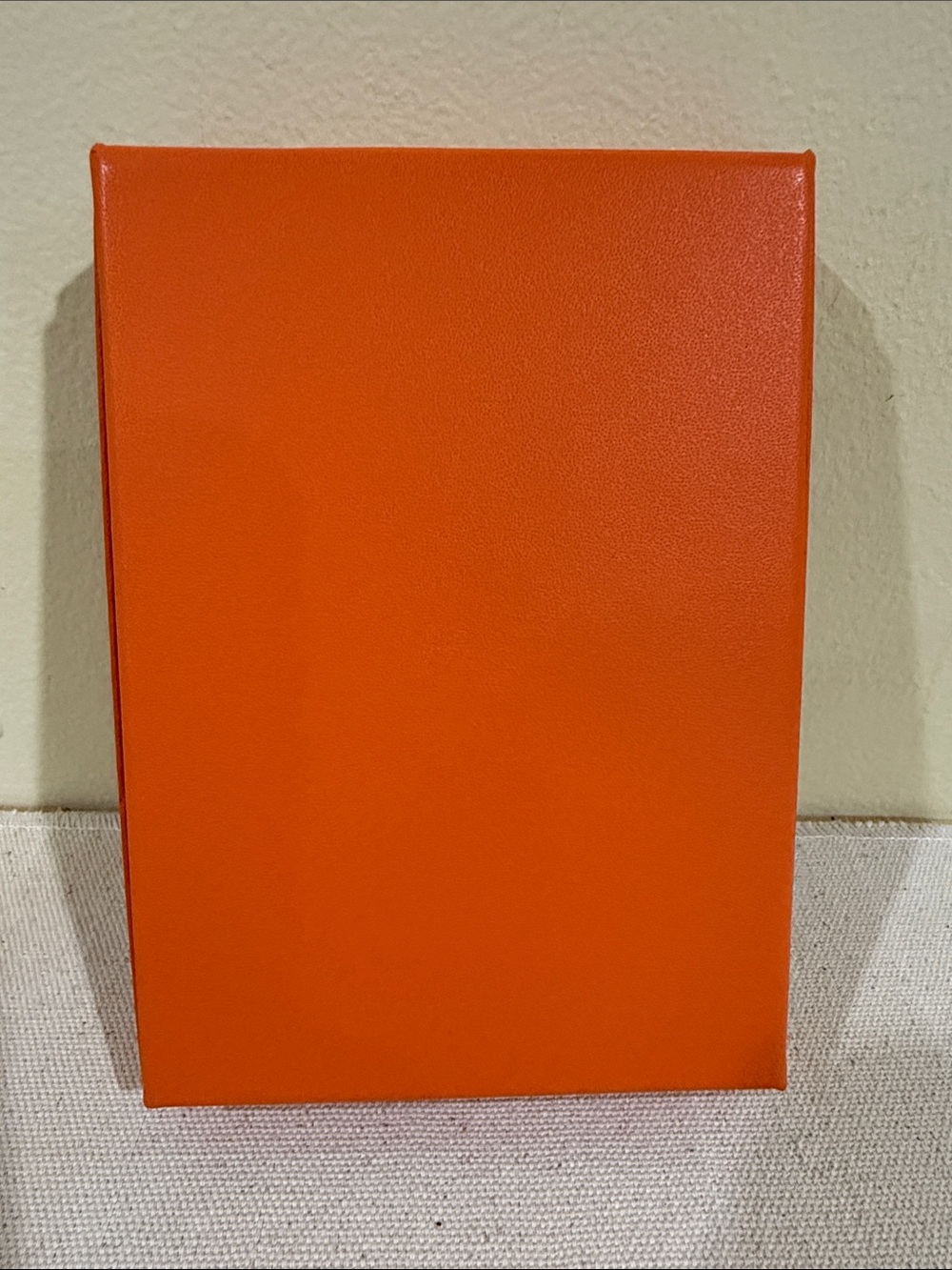 Hermès Orange empty Box - Black Logo Hermes necktie, Belt or a wallet gift box - Picture 2 of 5